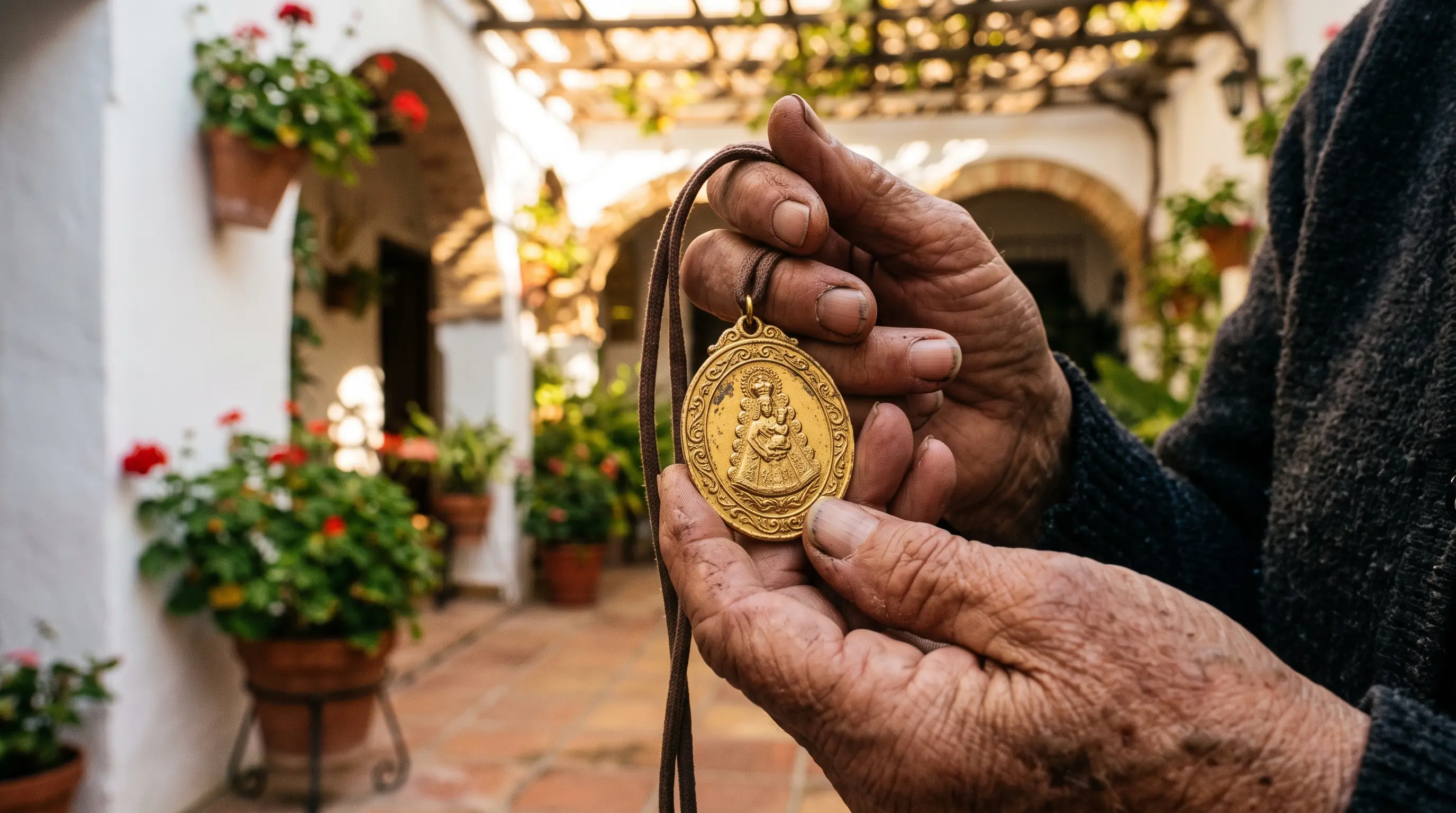 Historia y significado de la medalla de la Virgen del Rocío