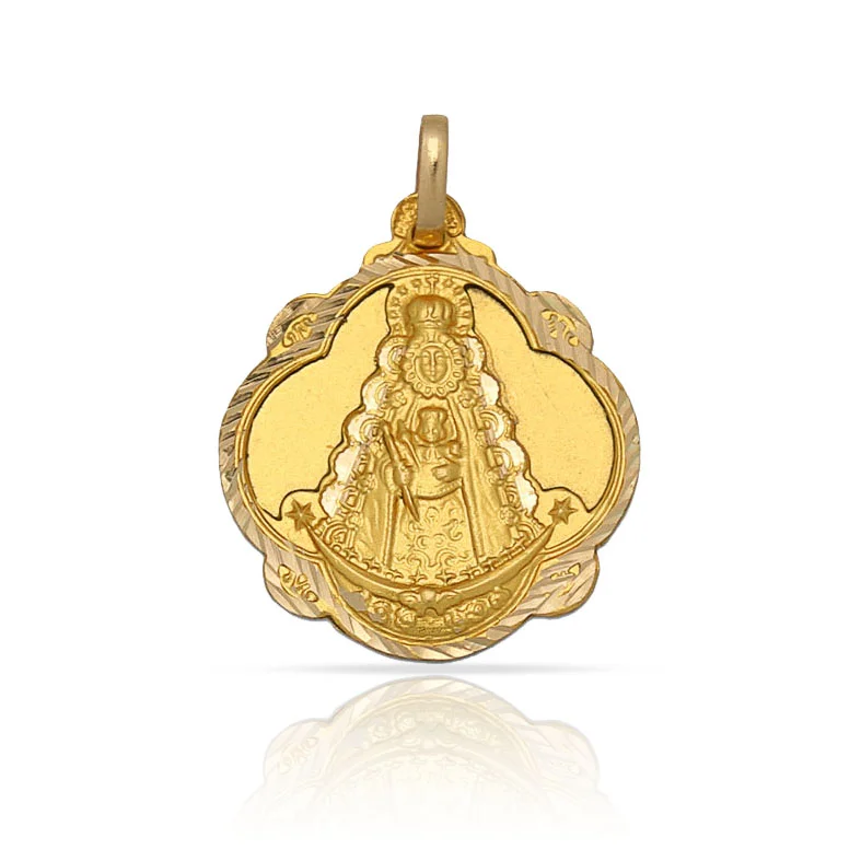 Medalla Oro 18KL V. del Rocio